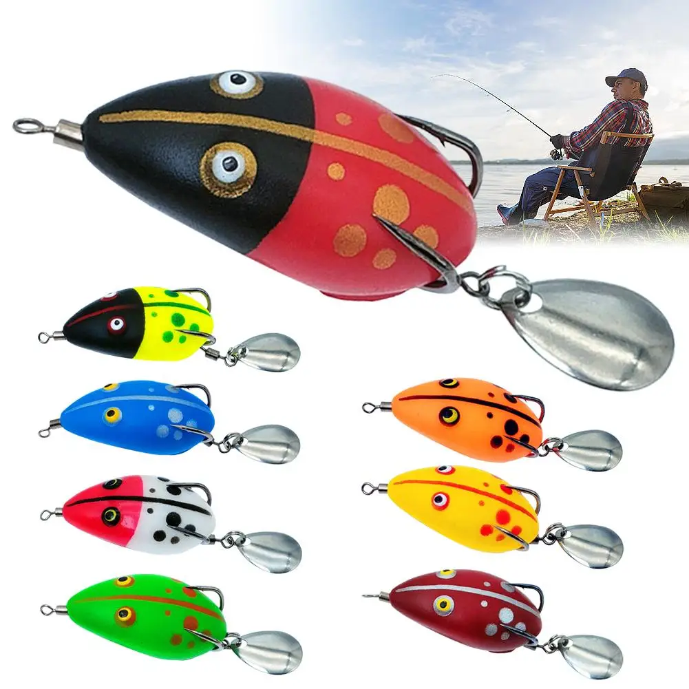 

NEW Frog Lure Ray Frog Topwater Fishing Crankbait Lures Artificial Soft Bait Hook Soft Tube Bait for Bass Snakehead