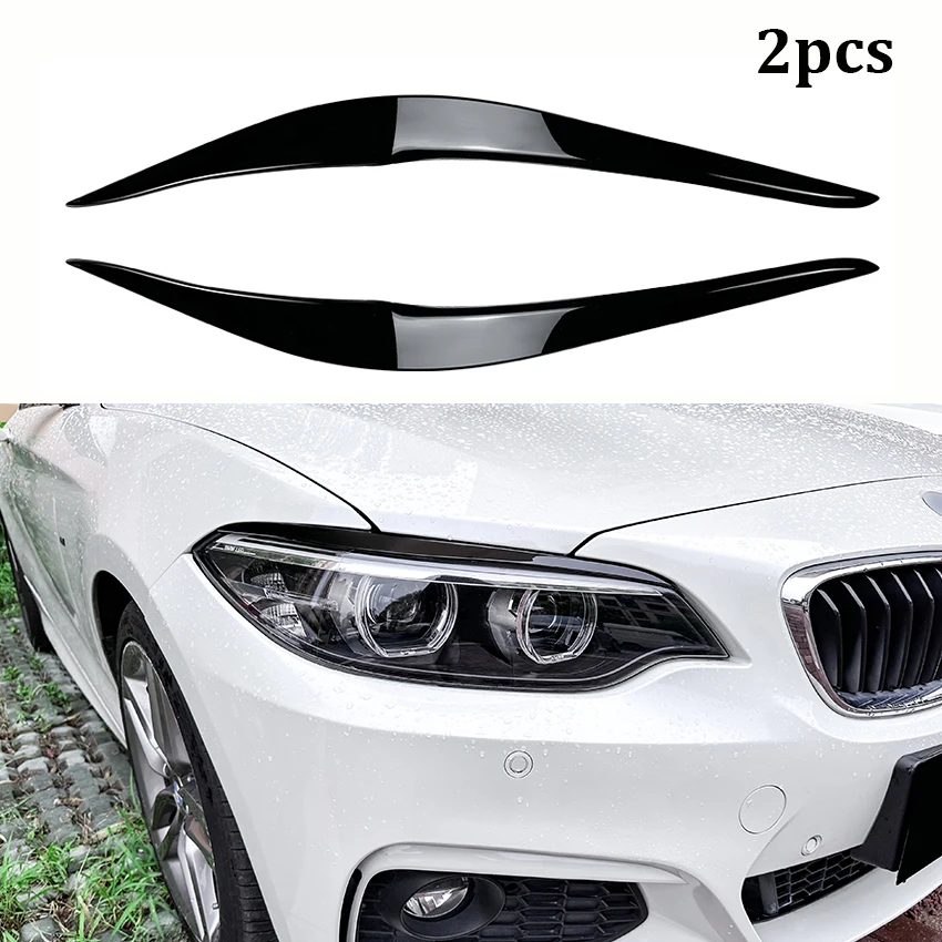 

2 шт., наклейки на автомобильные фары BMW 2 серии F22 F23 2015-2019