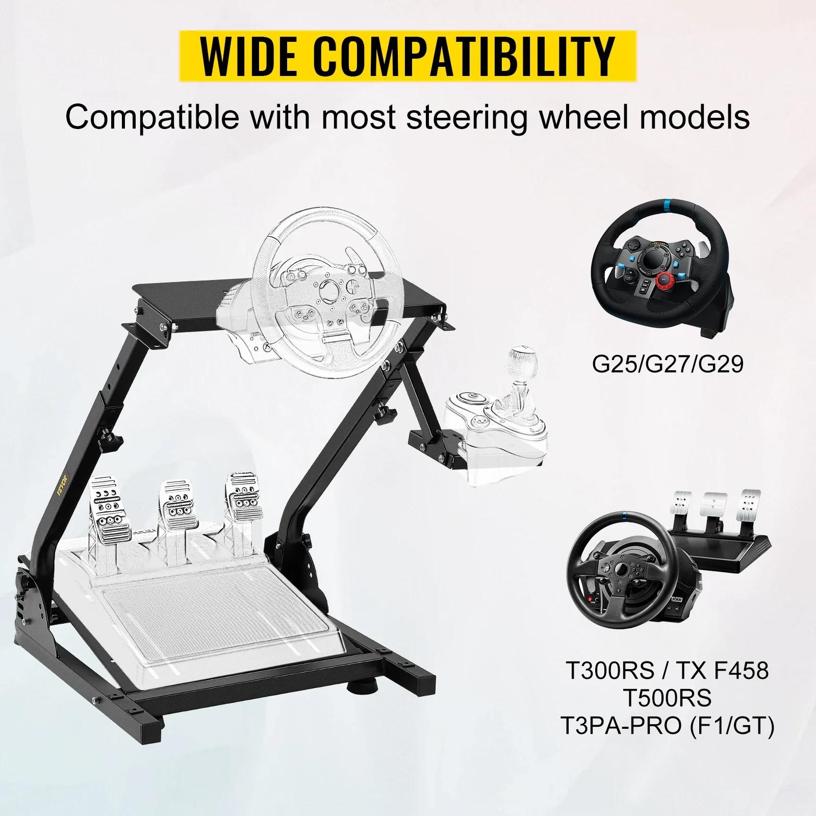 Wide compatibility mounting plate