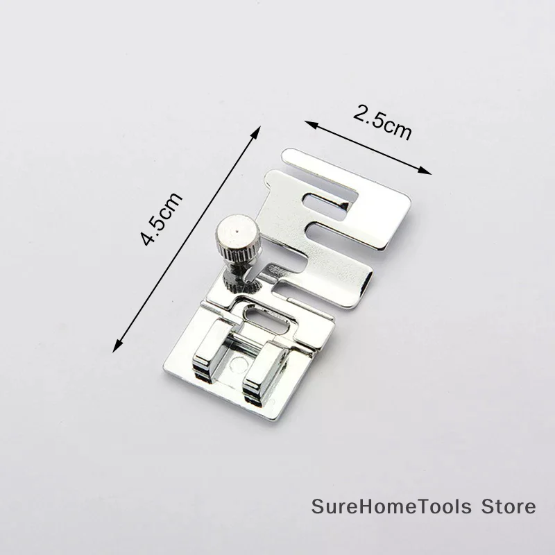 DIY Sewing Foot Presser Foot Elastic Cord Band Fabric Stretch Feet Set for Domestic Sewing Machine Accessories