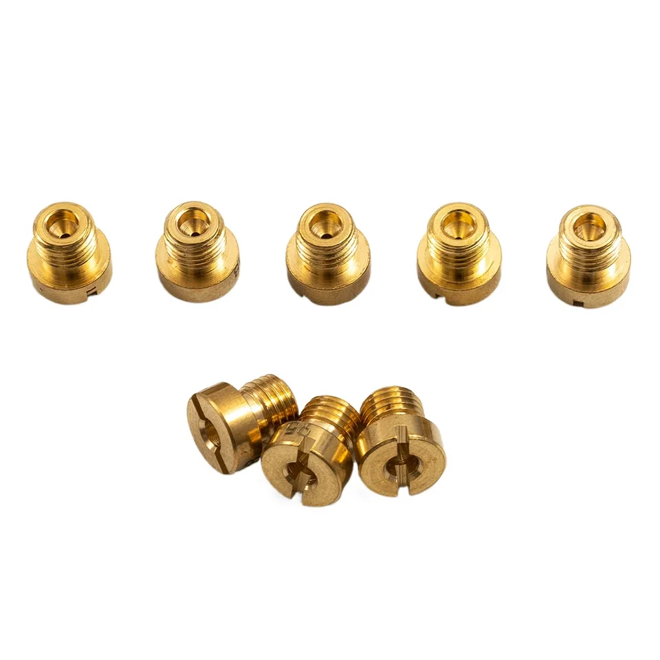Keenso Vergaser-Hauptdüsensatz – 25-teiliges Set (Größen 55-115) Aus Metall, M5-Gewinde, Für Dellorto PHBG/SHA/SHB Vergaser