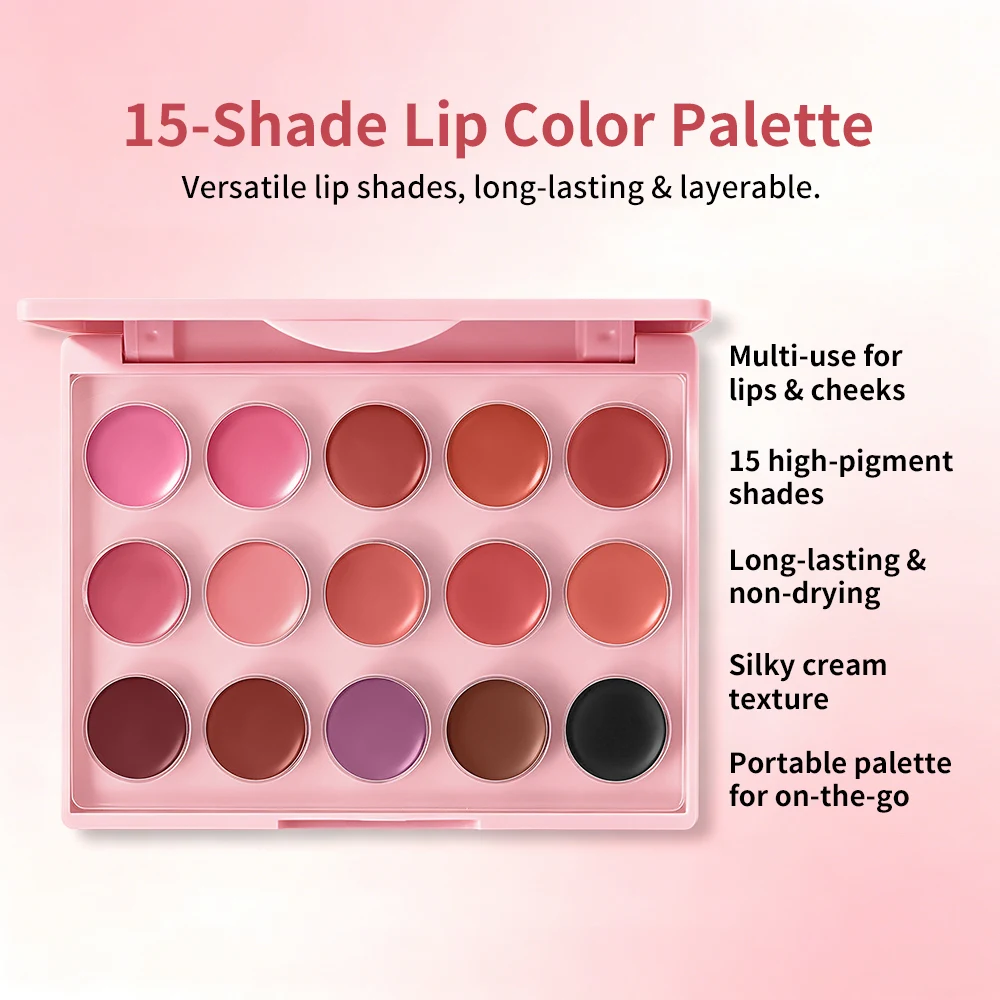Set Trucco Tutto in Uno con Tutti i Cosmetici, Inclusi Base Trucco, Correttore, Contouring, Fard in Polvere, Trucco per Sopracciglia, Occhi e Labbra - immagine 4