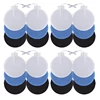 Non-woven  8.5cm Round Electrode Pads For Tens  Reusable Massage Sticker Health EMS Muscle Stimulator Acupuncture Massager