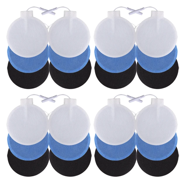 Non-woven 8.5cm Round Electrode Pads For Tens Reusable Massage Sticker Health EMS Muscle Stimulator Acupuncture Massager Non-woven 8.5cm Round Electrode Pads For Tens Reusable Massage Sticker Health EMS Muscle Stimulator Acupuncture Massager