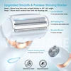 Electric Razors for Women 2 In 1 Bikini Trimmer Face Shavers Hair Removal for Underarms Legs Ladies Body Trimmer IPX7 Waterproof 4
