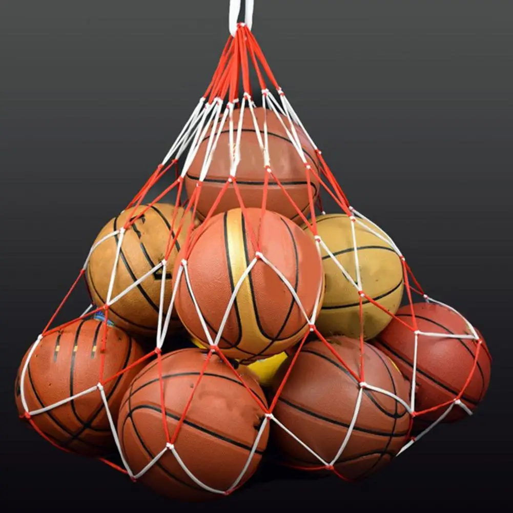 

Basketball Net Bag Dirt-resistant Net Bag No Fading Storage Practical Large Capacity Ball Net Bag