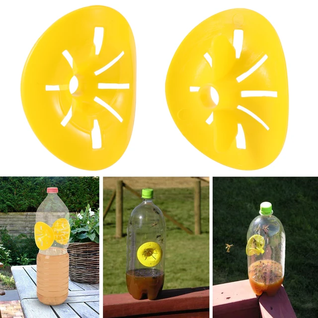 10 db Újrahasznosítható Méhkapitány Virág Alakú Rovarok Tölcsérkártya Wasp Csapda Méhész Otthoni Kerti Méhek Hornetek Fogó