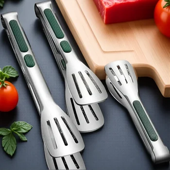 Stainless Steel Food Tongs 1