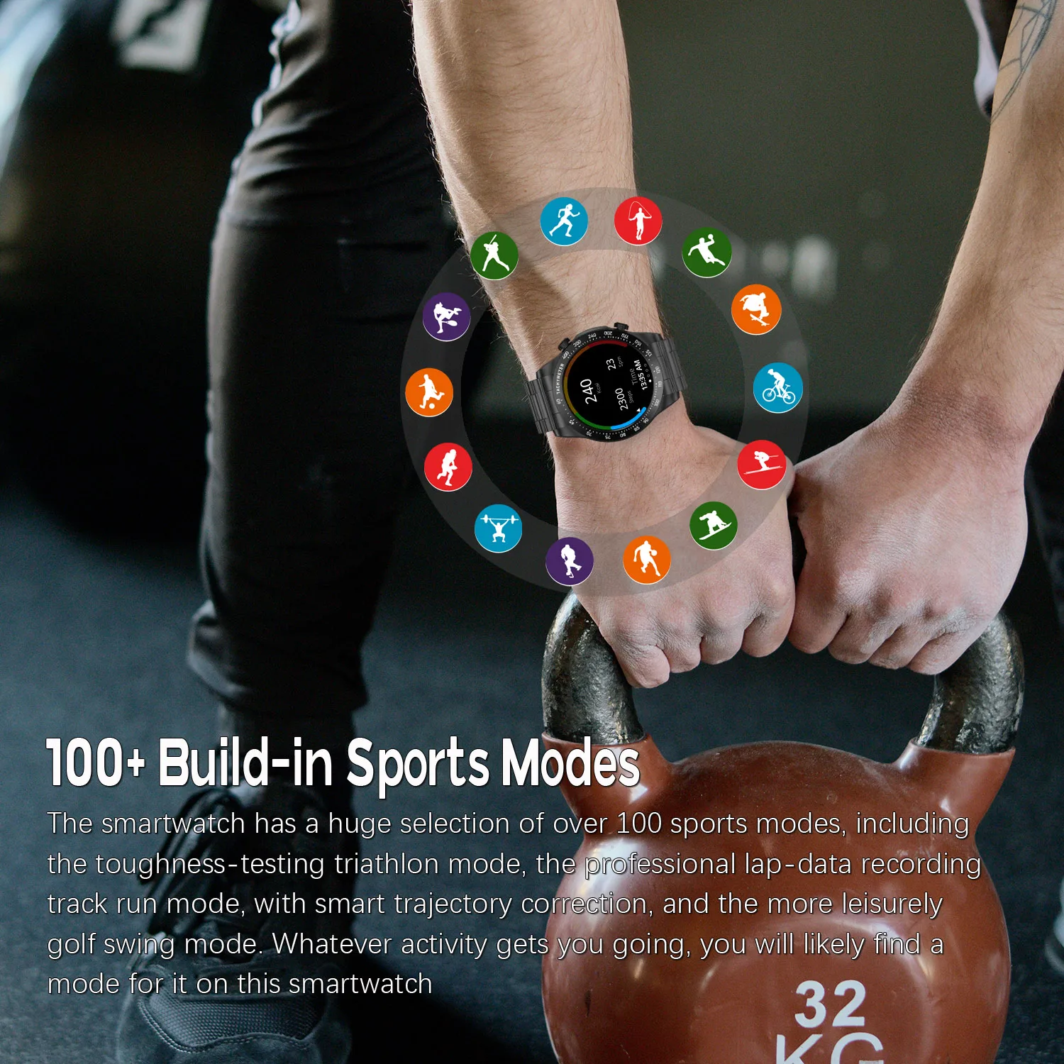 2026 Smart Watch Sleep Monitoring Bluetooth Call 1.43"inch AMOLED Retina HD Display Screen 466 Touch Screen Sports NFC Watch 3
