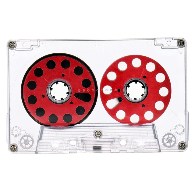 Homemade 46Min Metal Reel Cassette Blank Tape Magnetic Audio DIY Reel to  Reel Cassette