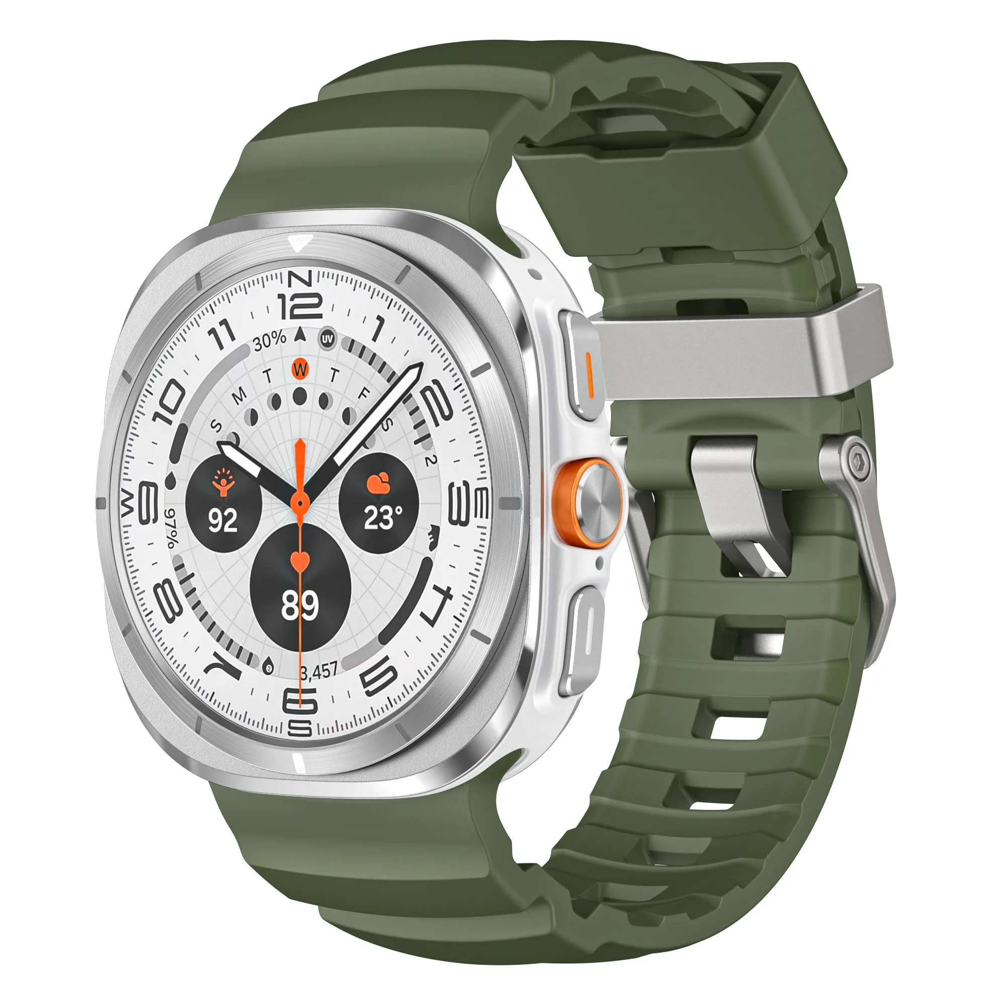Silicone Sport Strap for Smartwatch - 47mm Bracelet Accessory