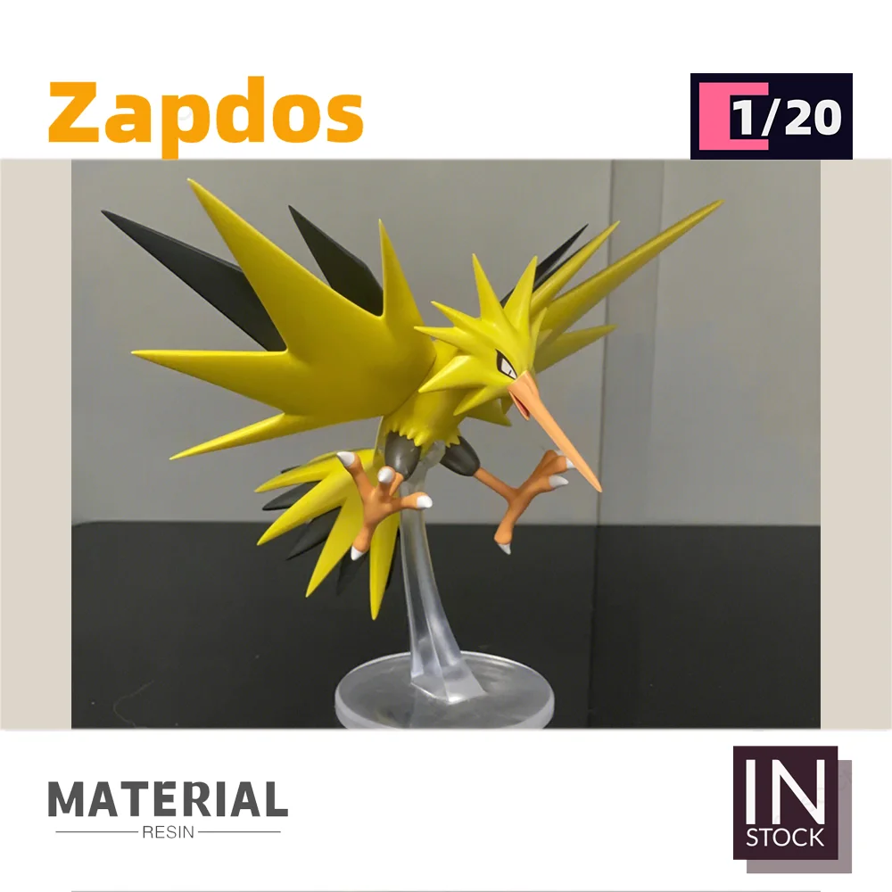 [IN STOCK] 1/20 Scale World Figure [BOX] - Zapdos & Moltres & Articuno