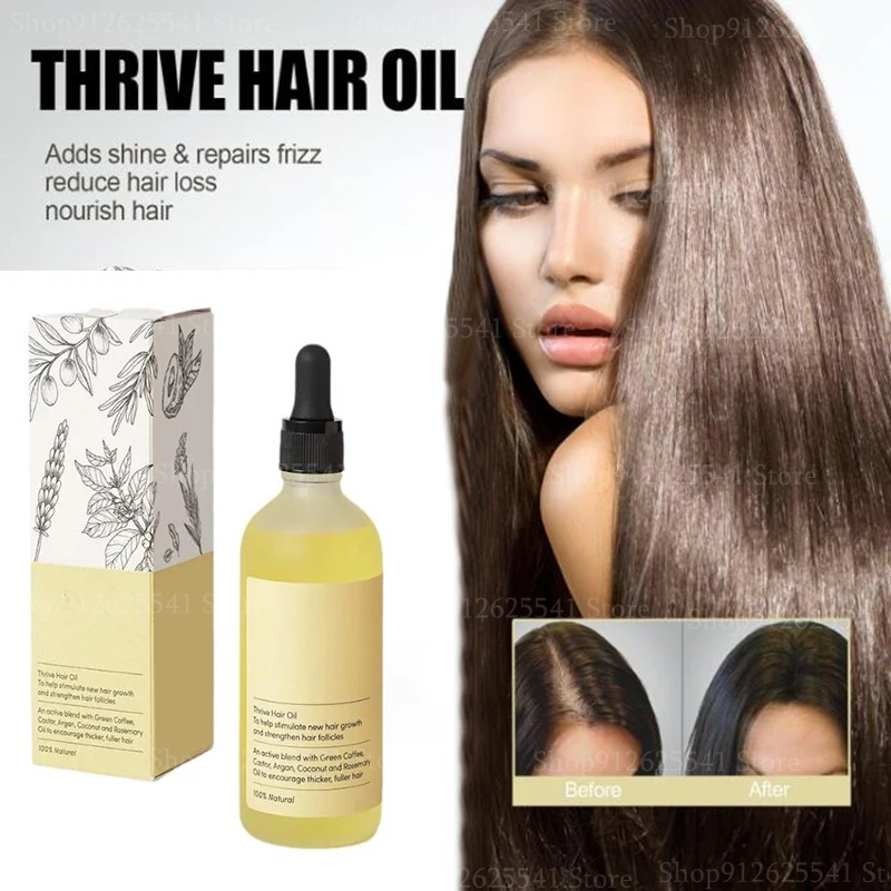 

60ml Rosemary Oil for Hair Growth Organic Rosemary Hair Growth Oil for Dry Damaged Hair and Growth Thin Hair Care
