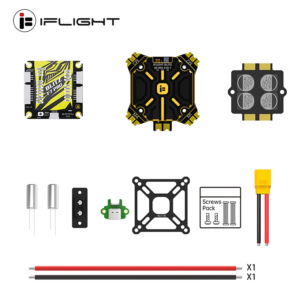 IFlight-BLITZ-F722-F7-Pro-Flight-Controller-BMI270-512MB-BlackBox-W ...