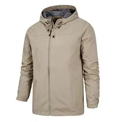 Men's Windbreaker Jackets Waterproof Military Hooded Wind Breaker Casual Coat Male Clothing Windproof Autumn Spring Outwear Men