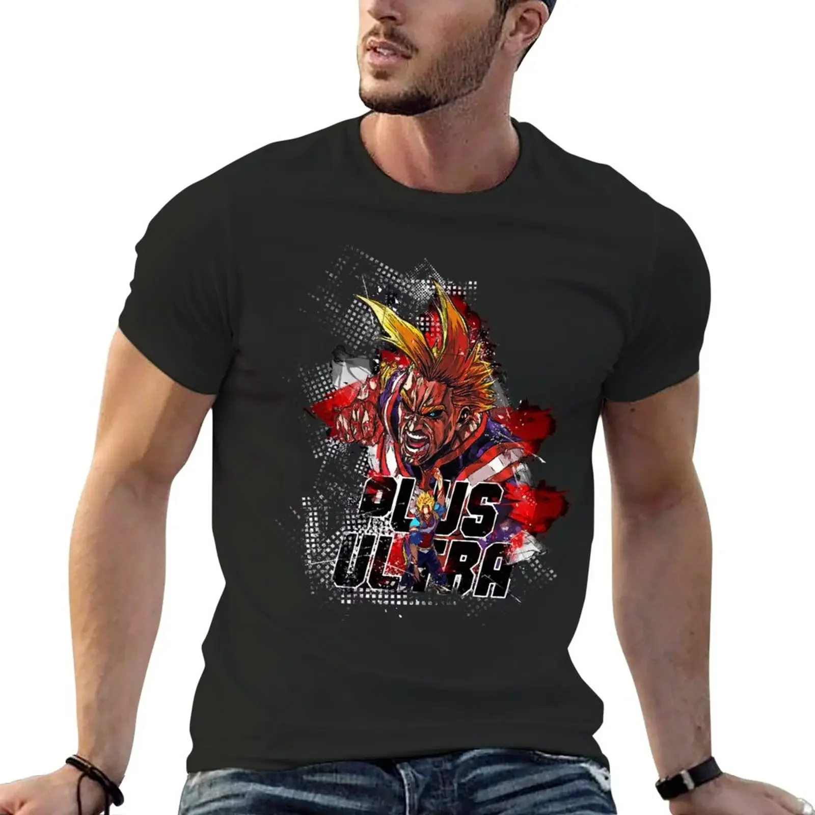 

Мужские футболки All Might Plus Ultra