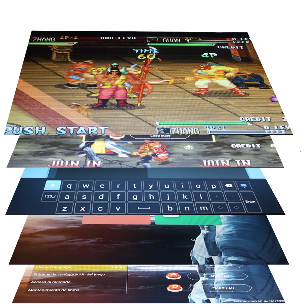 아케이드 판도라 사가 박스 3D 사가 GT 5200 인 1 게임 보드, 와이파이 다운로드, 더 많은 아케이드 게임 지지대 저장, 높은  점수 레코드-Freehip.co.kr