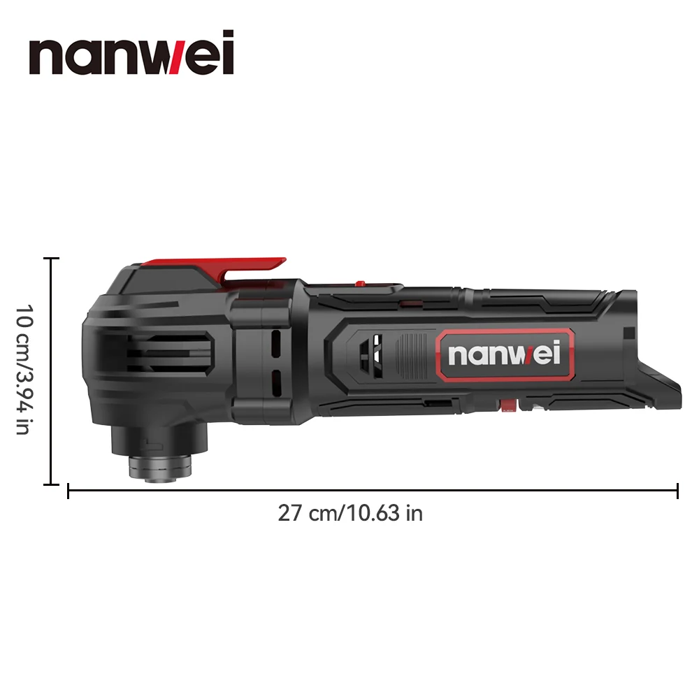 NANWEI 12v multifunctional shovel Type-c charging interface universal woodworking multifunctional cutting machine 4