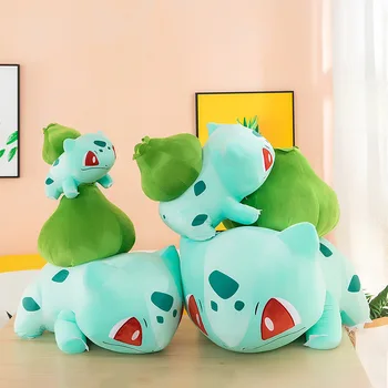 Big Size 45cm Pokemon Bulbasaur Plush Toys Cute Cartoon Plush Soft Stuffed Toy Dolls for Boy Girl Birthday Gifts 1