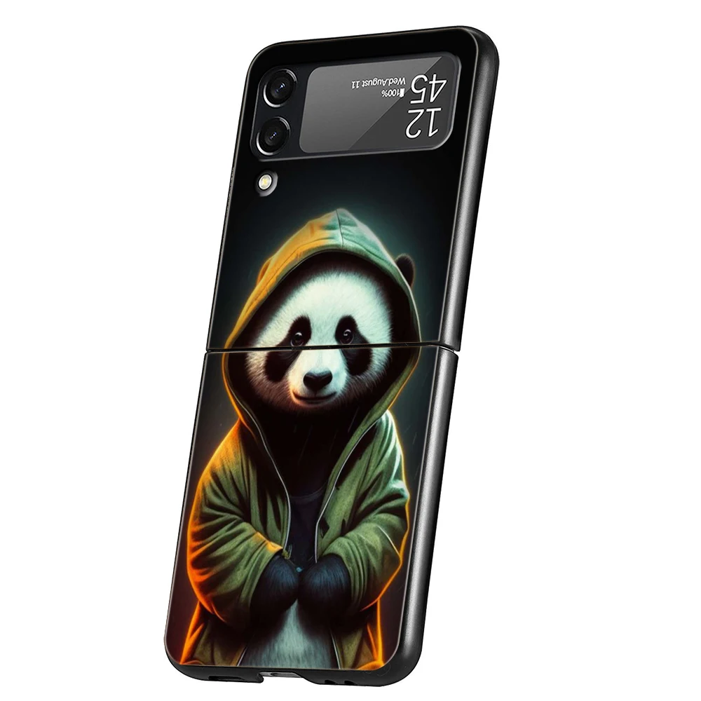 Adorable Panda Transparent Shockproof Phone Case