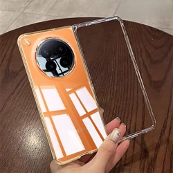 Skin - Friendly Acrylic Transparent Anti - Scratch Shockproof Case Cover for OPPO Find N6 (Clear)