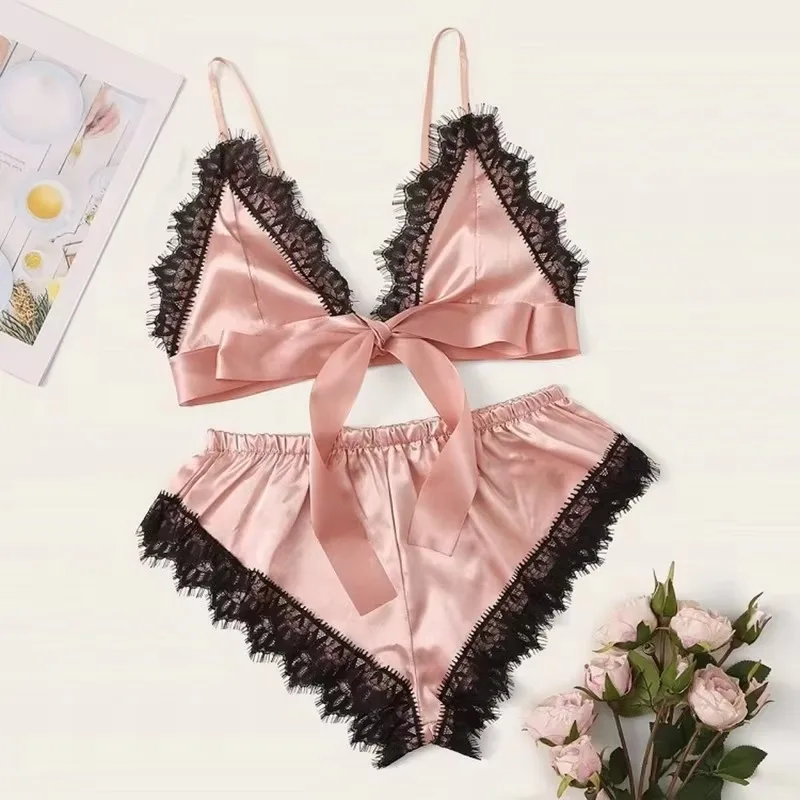 37438-ddb082.jpg Sexy Babydoll For Underwear Suits Lingerie Underwear Sleepwear Pajamas Women's Lingerie нижнее бельё женское - Image 1