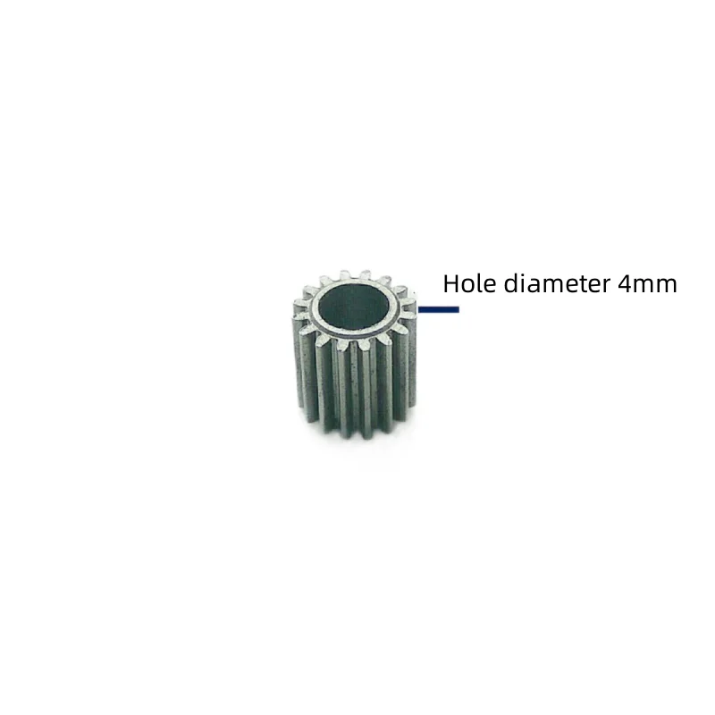 2PCS/LOT 0.4M 16T 4mm Motor Spindle Metal Gear
