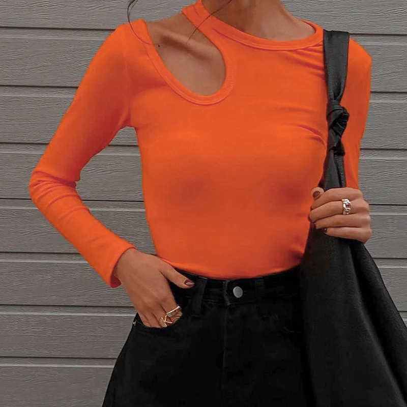 Women Summer Cute Slim Stretch Tee Tops