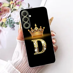 Luxury Crown Letters Soft Silicone Phone Case Bumper - Samsung F17 (TMTPU - 9D)