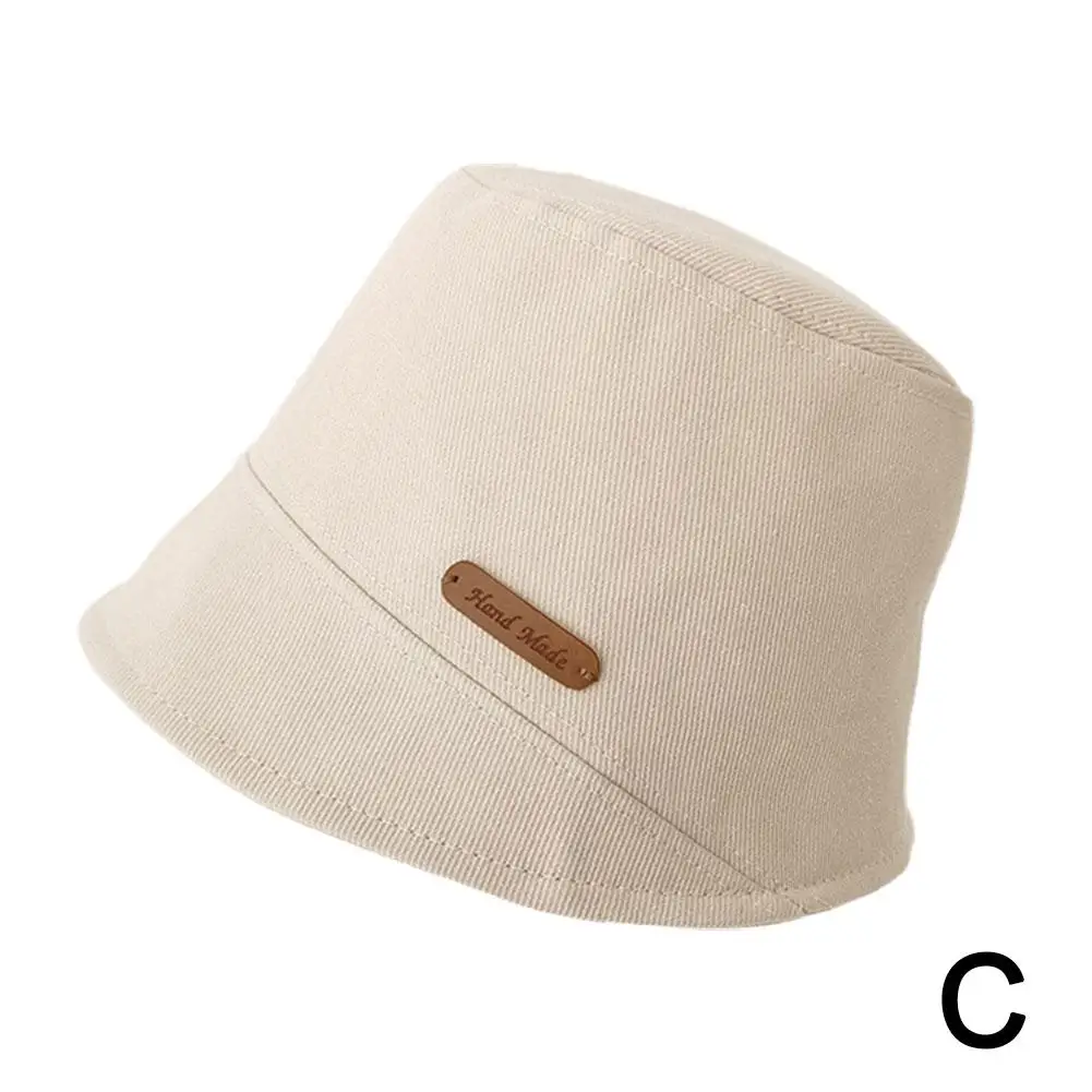2 Cappelli Da Pesca A Secchiello Unisex In Cotone Pieghevole - GWAWG, Protezione Solare, Per Uomo E Donna, Colori Bianco E Nero, Taglia Unica Regolabile