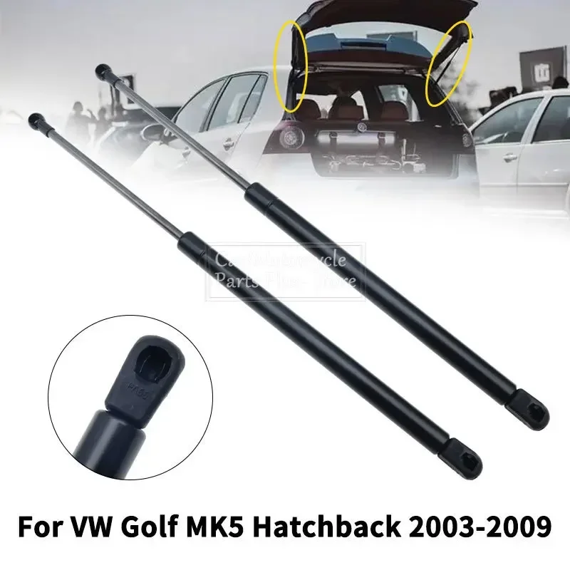 Gas Strut Fitting Pair Car Rear Tailgate Shock Gas Struts For VW Golf MK5 2003-2009