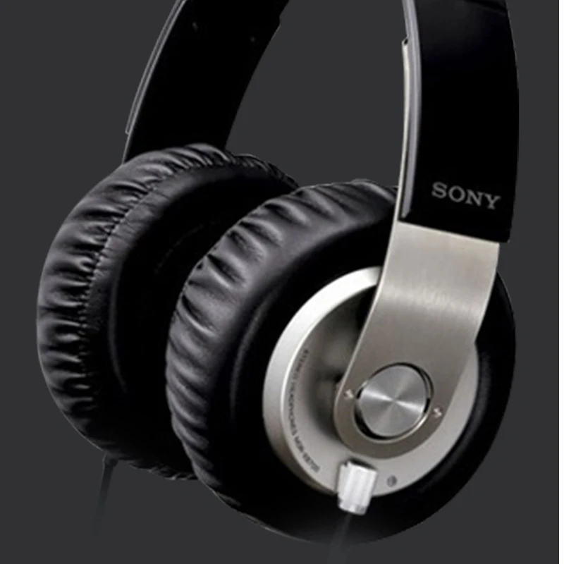 Suitable for SONY MDR-XB500/XB700/XB1000 Earpads memory foam sleeve protein leather earphone replacement accessories