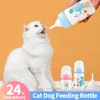 Cat Dog Feeding Bottle Newborn Pet Nursing Water Milk Feeder Device Pacifier Puppy Kitten Animal Drinking Tool 60/125ml Pacifier 1