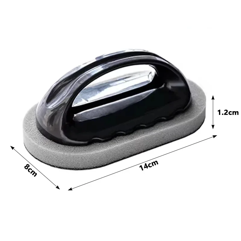 Strong Decontamination Bath Brush Sponge Tiles Brush Cleaning Descaling Knife Pan Pot Cleaner Kitchen Clean Tools