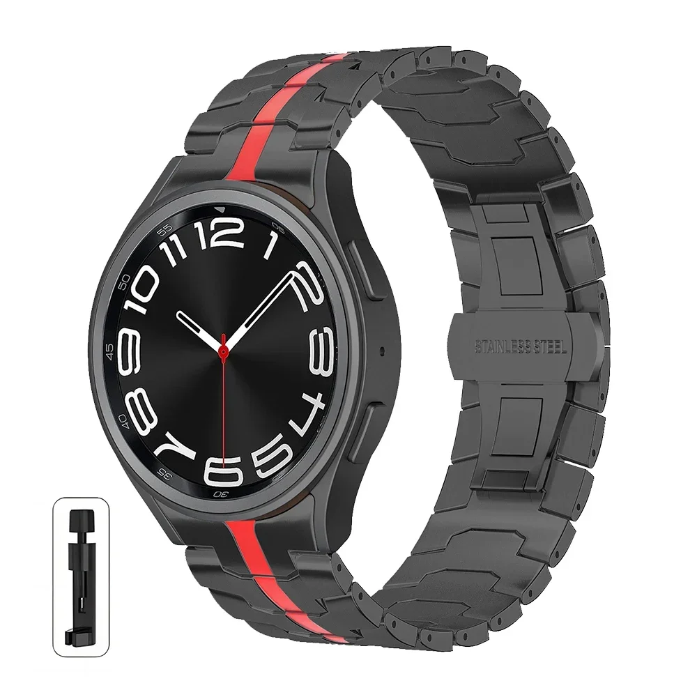 Premium Stainless Steel Bracelet - No Gaps Design, Universal Metal Band