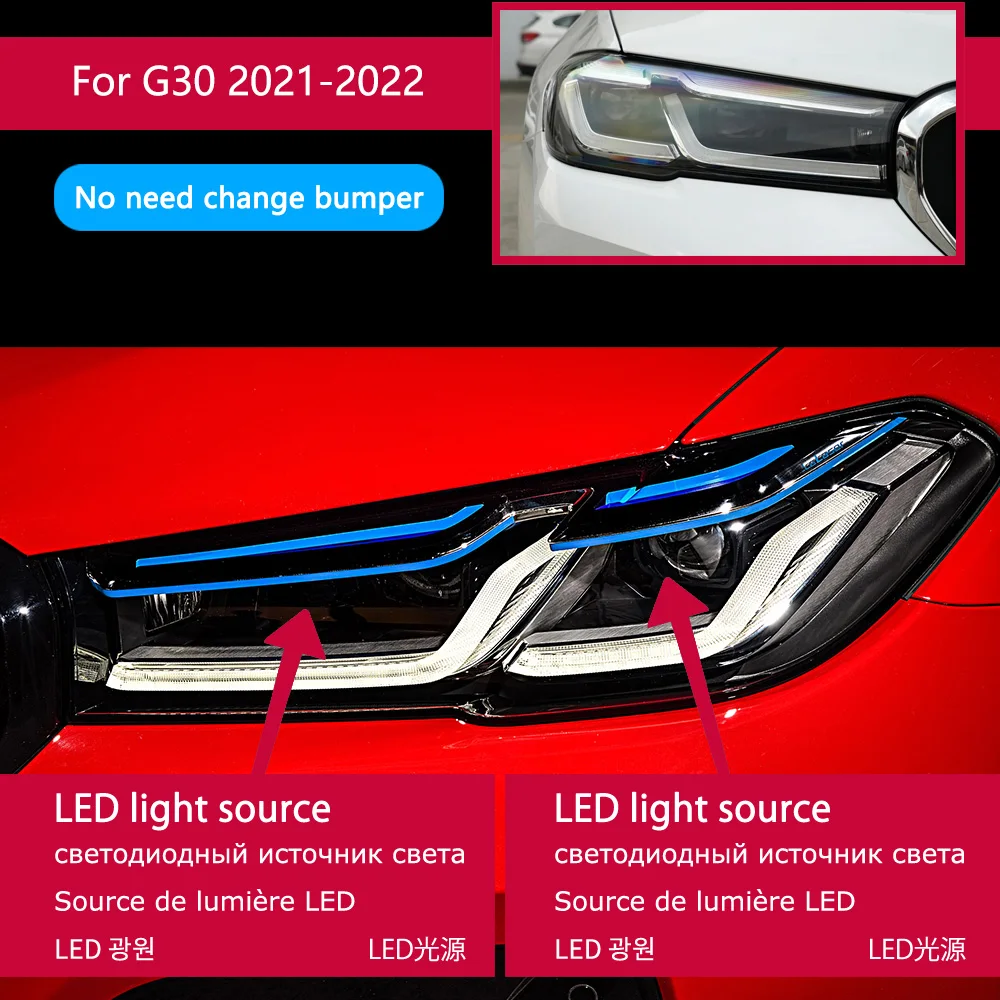 BMW G30 LCI Headlights 20182022
