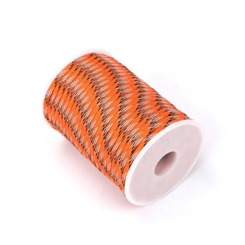 30M 7-Core 550 Paracord 4mm Parachute Cord Outdoor Camping survival Rope kit Umbrella Tent Lanyard Strap Clothesline