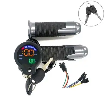 24v 36v 48v 60v Bici Scooter Elettrico Display Acceleratore Ebike Acceleratore Monitor Digitale Per Bicicletta Scooter Elettrico