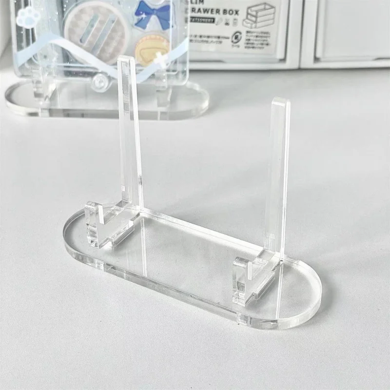 Acrylic Transparent Stand Multi-purpose Display Stand Business Card Holder Badge Display Stand