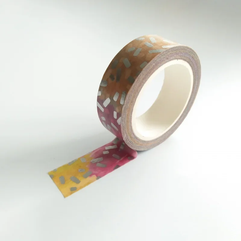 

Customized productDecoration Printed White Paper Block Washi Tapes Set Sticker Stationery Tapes for holiday crafting