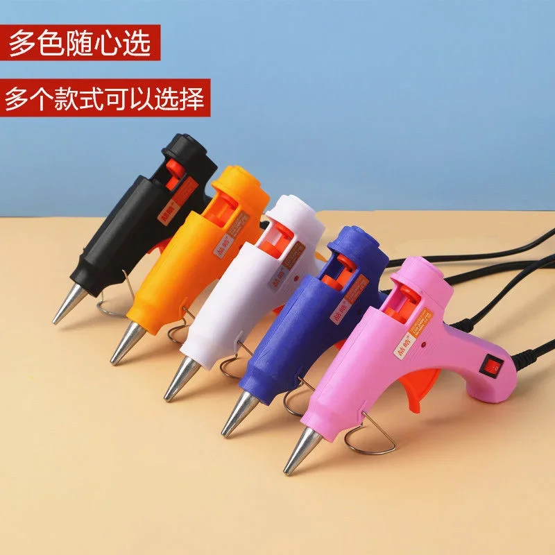 

Hot Melt Glue Gun Glue Stick 20w Small Gun 7mm Glue Stick Handmade DIY Production of Children's Electric Gun
