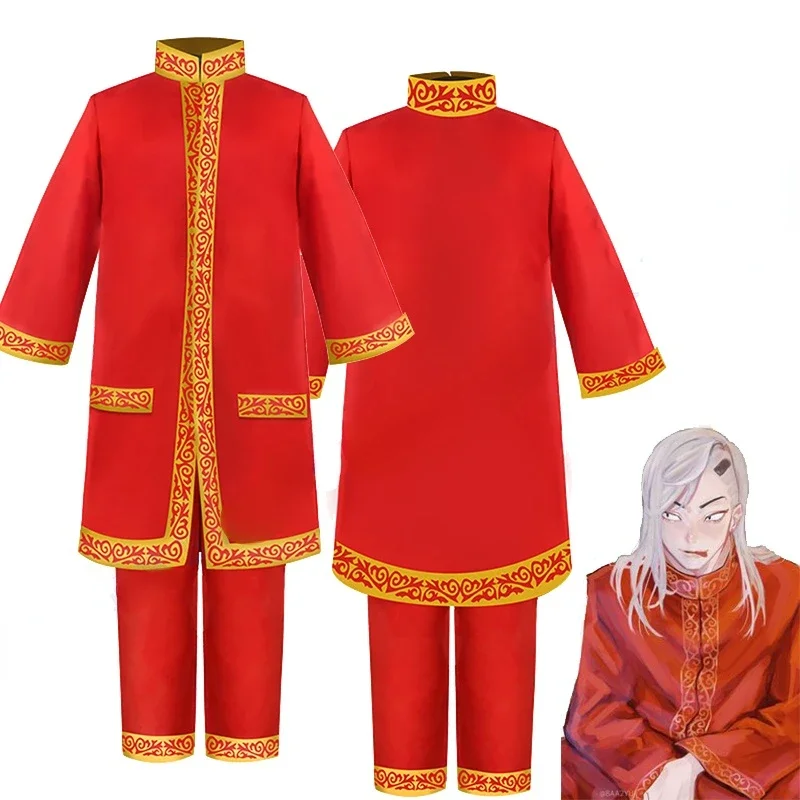 

Hajime Kokonoi Cosplay Costume Anime Tokyo Revengers Red Suits Koko Uniform Outfit Pants Coat Bonten Festival Party Cosplay Prop