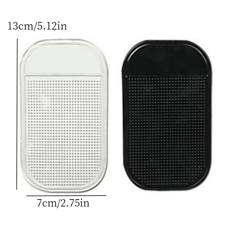 Car Anti-Slip Mat Pads Car Dashboard Sticky Silicone Mat Auto Non-Slip Sticky Gel Pad For Phone Holder Styling Interior 13x7