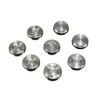 2pcs Silvery Golf Weight Custom Putter Screws Weights Compatible with Titleist Scotty Cameron 5g/10g/15g/20g/25g/30g/35g/40g 1