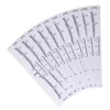 20pcs/50pcs/100pcs Disposable Tattoo Eyebrow Ruler Sticker Microblading Tattoo Measurement Tools for Permanent Makeup 2