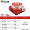Seaguar Red Label Fluorocarbon 100% Japan Original Shock Leader Fishing Line Fluorocarbon Leader Line Monofilament Carp Wire 3