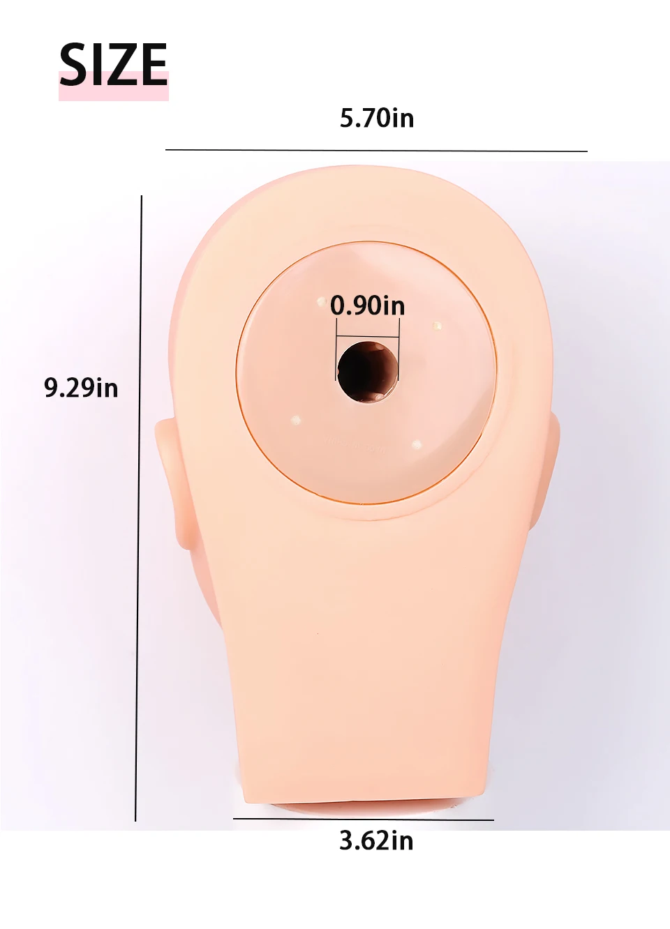3D Künstliche Wimpern Mannequin-Augen Simuliertes Silikon-Augenmodell Puppenkopf Wiederverwendbare Silikon-Augen für Wimpernverlängerungs-Übungen – Detail 17