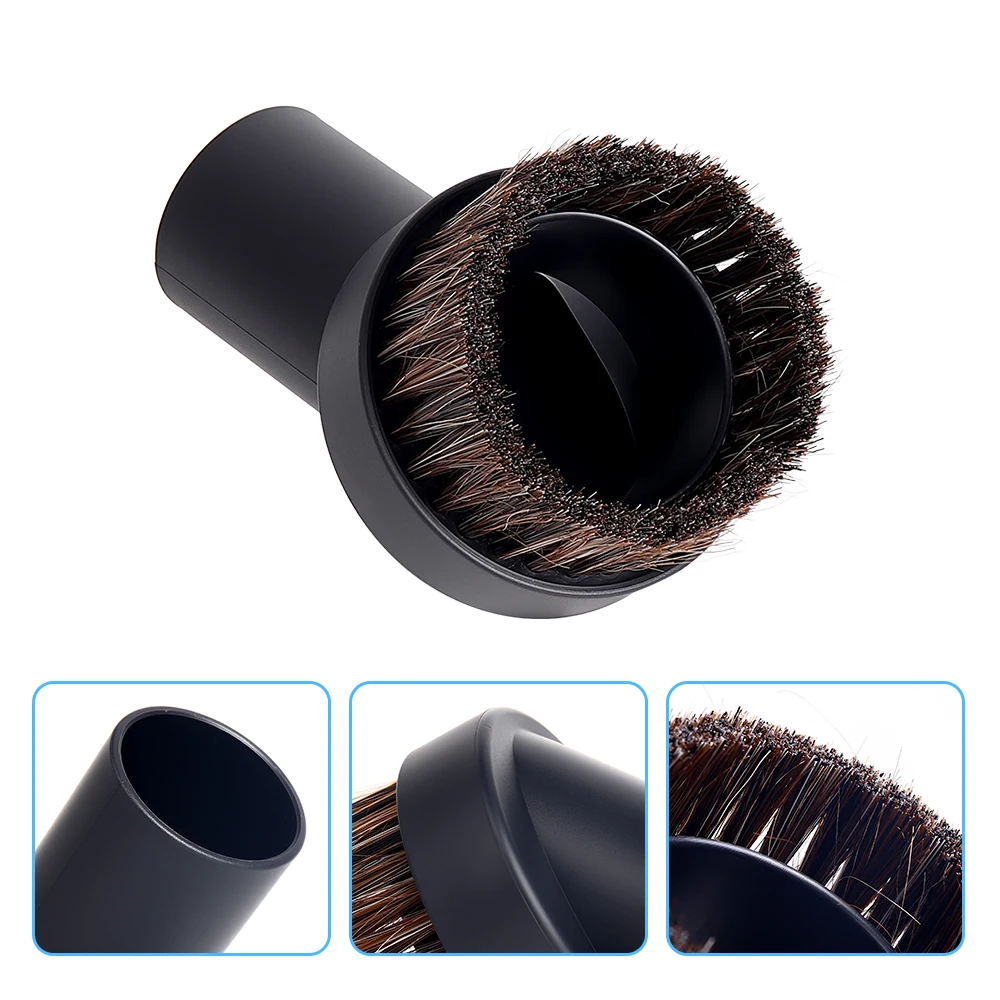 Description Picture 4 of itemHorsehair Bristle Long Horse Round Dust Brush Spare Parts for Philips Midea Vacuum Cleaner Replacement Attachment Crevice Brush