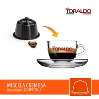 КОФЕ TORALDO |   Dolce Gusto Совместимость * |   Избранный, поджаренный и обжаренный кофе в Италии. |   Эксellence Неаполитанского кофе (200 капсул, сливочная смесь) — изображение 5