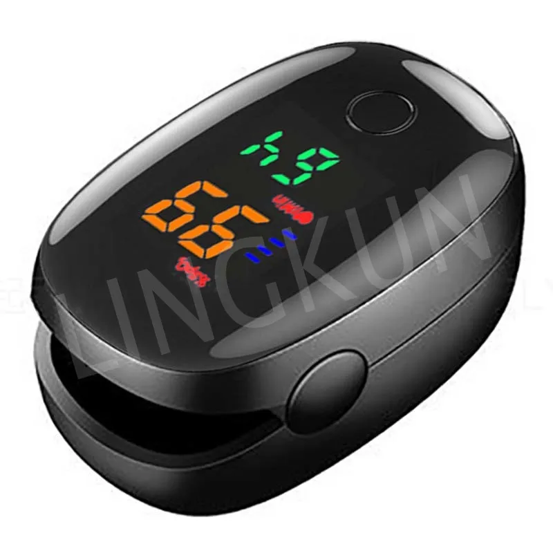 Household Infrared Thermometer Digital Non Contact LCD Laser Thermometer Tool Handheld IR Temp Pyrometer Finger Pulse Oximeter